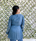 Belted Pearl Infused Festive Coord