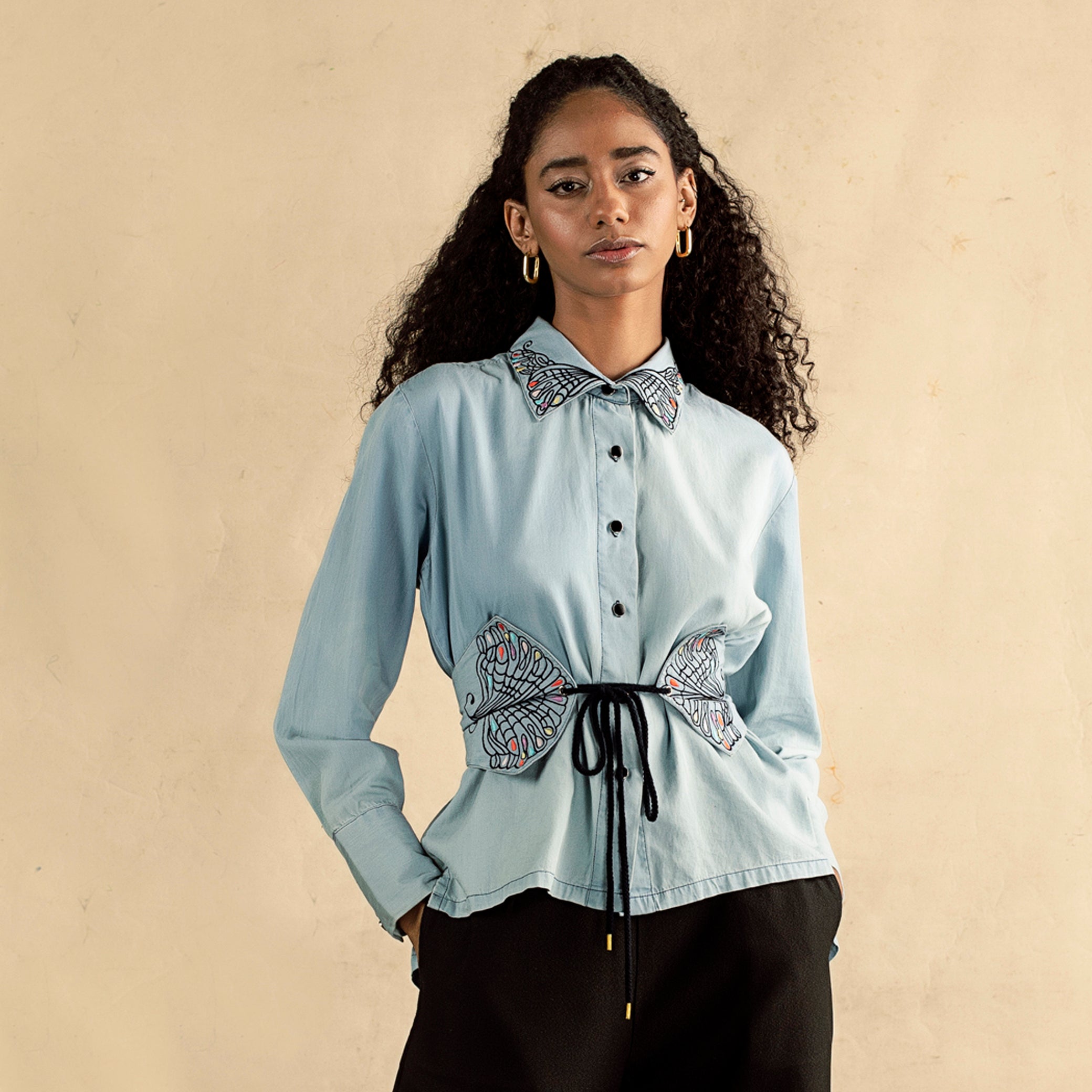 Metamorphosis Denim Shirt