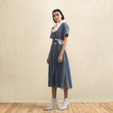 Slit Midi Dress