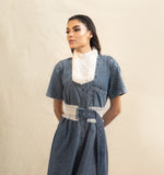 Slit Midi Dress
