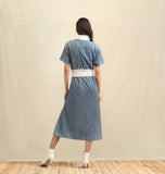 Slit Midi Dress