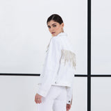 The Sakina Fringe Pant & Jacket Set