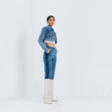 The Maddie - Jazz Sparkle Crop Jacket & Elongated Shorts Set